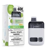 CAPSL AFX17 60K disposable vape featuring a large digital display screen and a sleek, ergonomic handheld design; available for Calgary delivery.