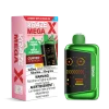 Kraze MEGA X disposable vape with 48,000 puffs, curved HD display, 28W Boost X mode, and 1000mAh battery; available for same-day delivery in Calgary.