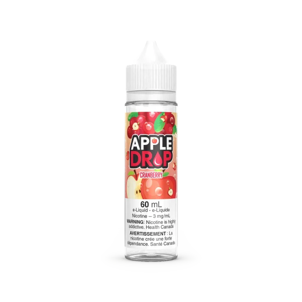 Apple Drop 60ml Freebase vape juice packaging