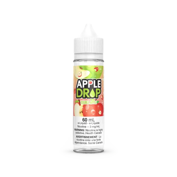 Apple Drop 60ml Freebase vape juice angle view