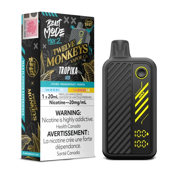 Flavour Beast Beast Mode Max 2 2% vape device detail