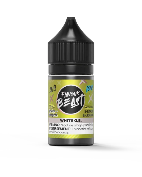 Flavour Beast 30ml Salt Nic vape juice angle view