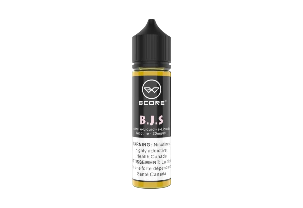 Gcore 60ml Nic Salt vape juice packaging