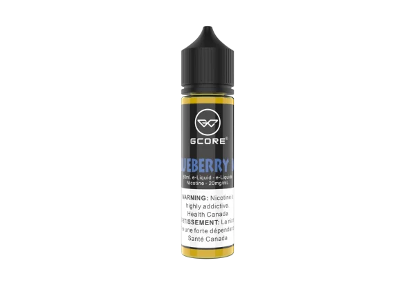 Gcore 60ml Nic Salt vape juice angle view