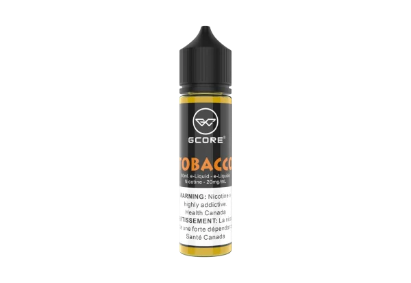 Gcore 60ml Nic Salt vape juice angle view