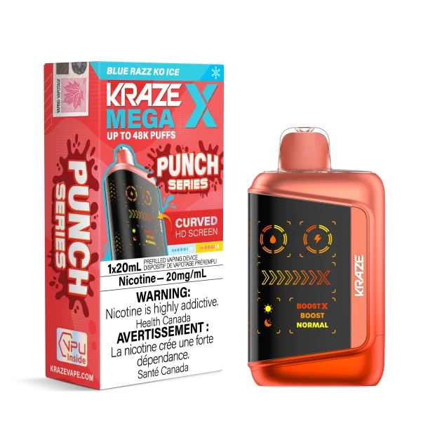 Kraze Mega X 2% - shop disposable vape online