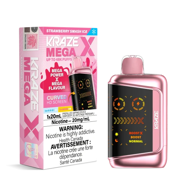 Kraze Mega X 2% - shop disposable vape online