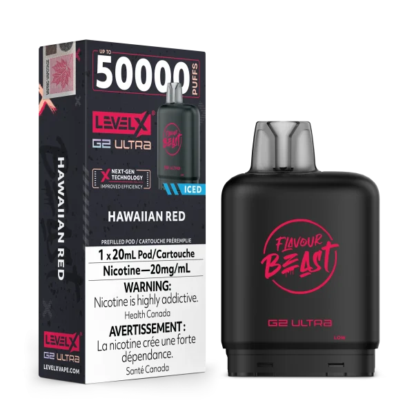 Level X G2 Ultra Pod vape juice packaging