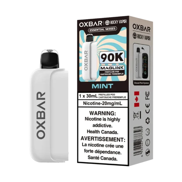 Oxbar Maglink Pods 2% disposable vape detail