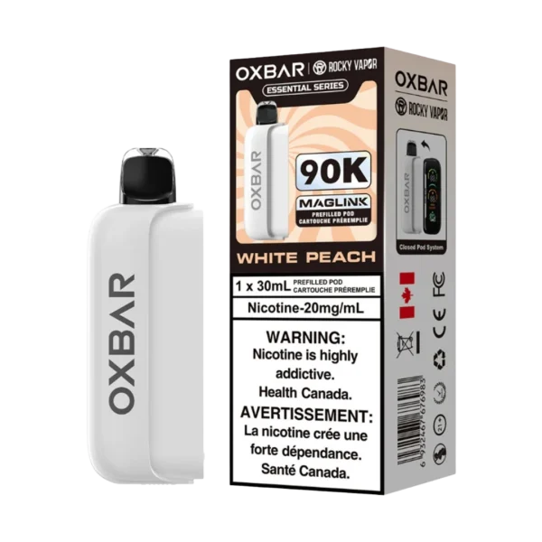 Oxbar Maglink Pods 2% disposable vape detail