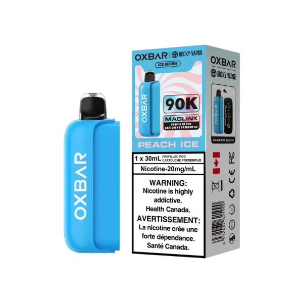 Oxbar Maglink Pods 2% disposable vape packaging