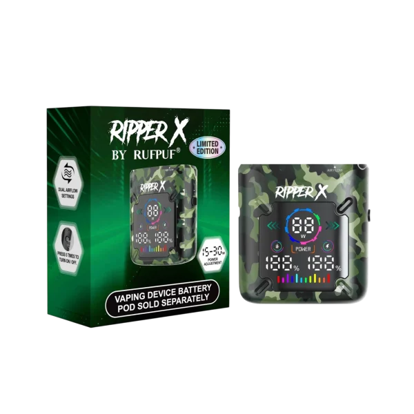 Ripper X Ultra Battery (1000MAH) vape accessory - Alt Vape Calgary