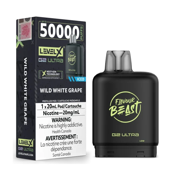 Level X G2 Ultra Pod vape juice detail