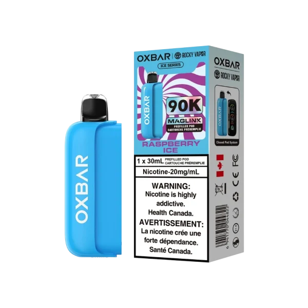 Oxbar Maglink Pods 2% disposable vape packaging