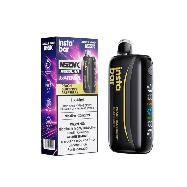 Insta Bar Mega Pro 160K 2% disposable vape - Alt Vape Calgary