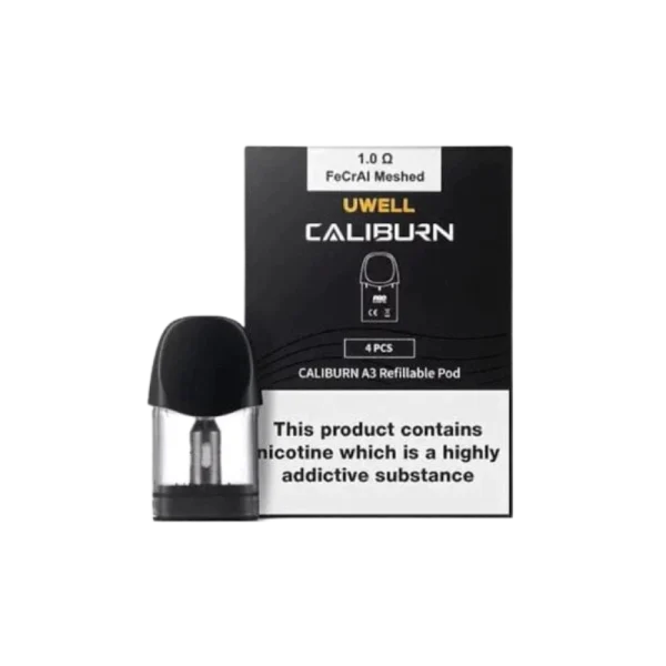 Uwell Caliburn A3 Pods 1.0 ohm replacement pods - Alt Vape Calgary